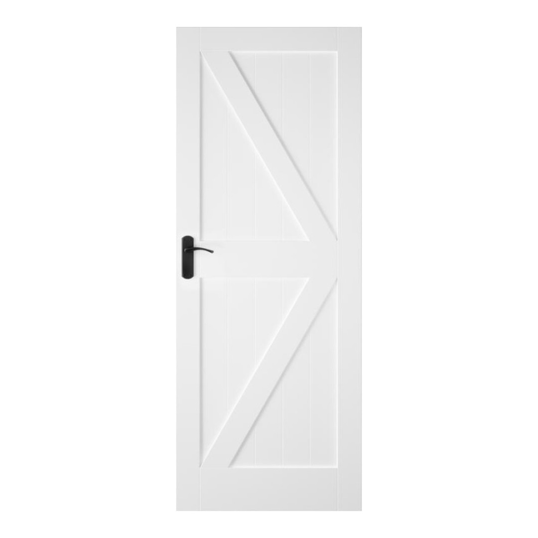 Barn White Primed Door