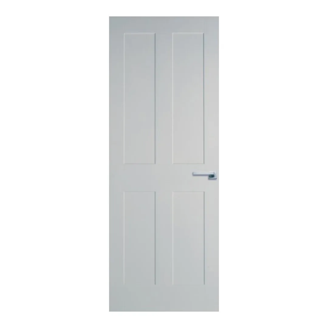 Burford White Smooth 4 Panel Moulded Door