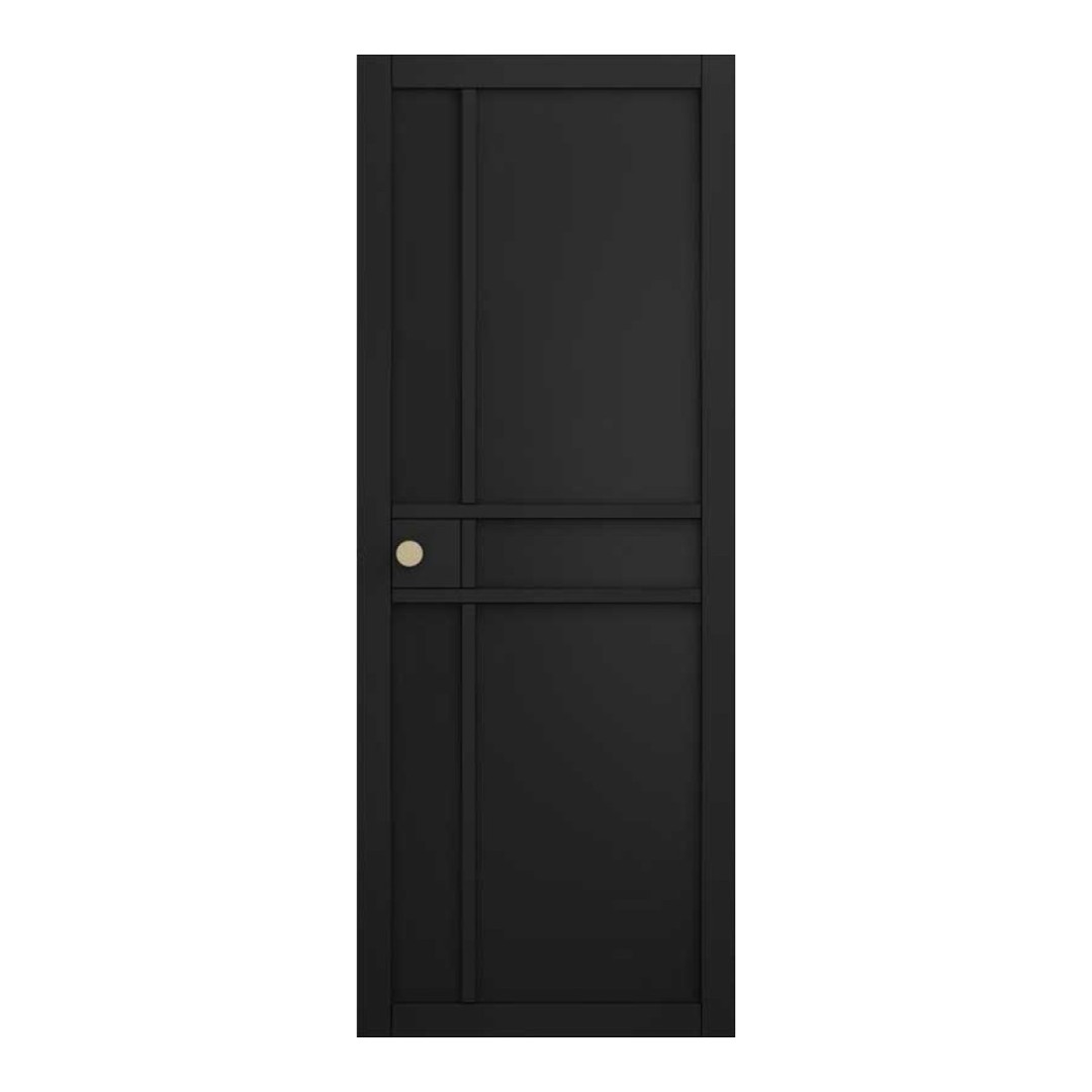 Fairfax Black Pre-Finished Door