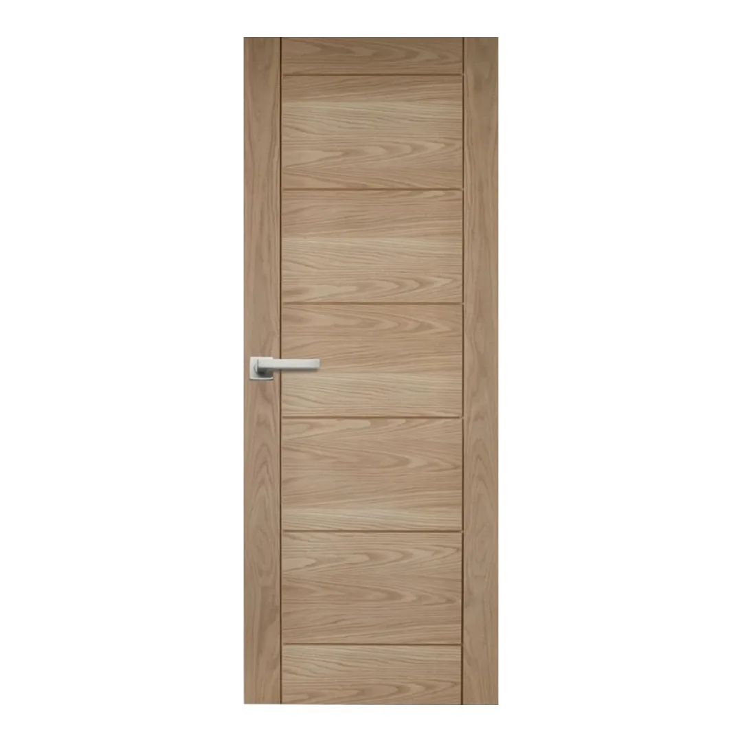 Linear Oak Door