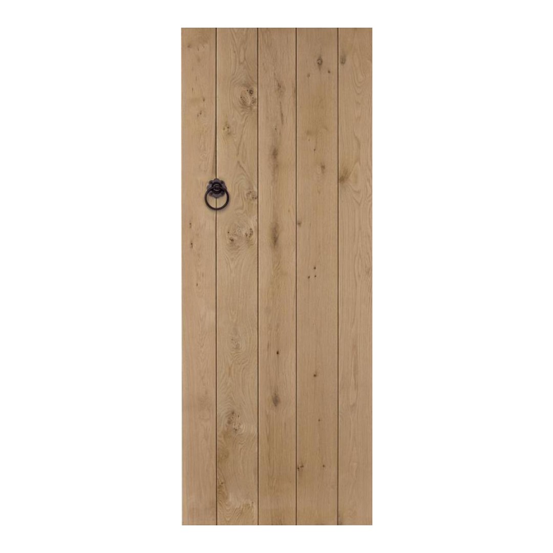 Rustic Ledged Oak Door
