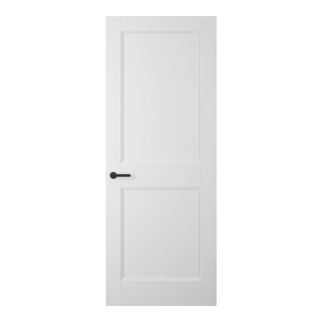 White Primed 2 Panel Door